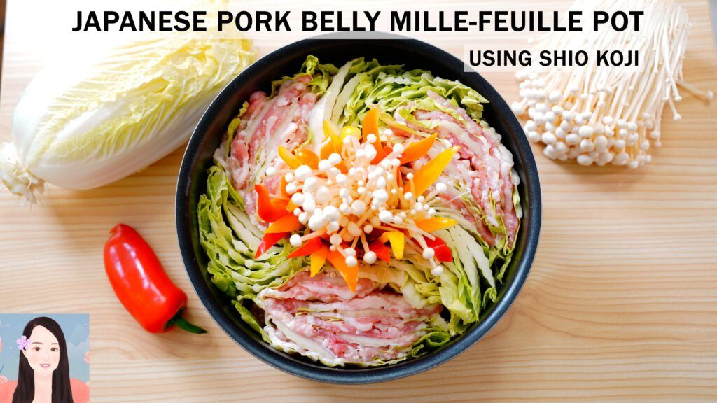 JAPANESE PORK BELLY MILLE-FEUILLE POT USING SHIO KOJI