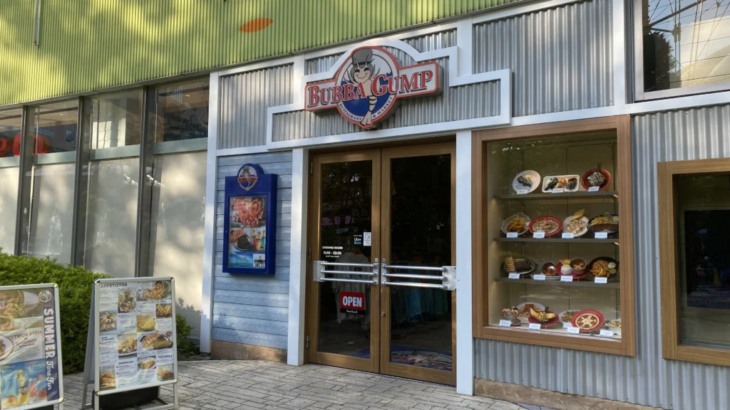 Bubba Gump Shrimp Tokyo entrance